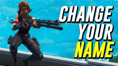 How To Change Your Fortnite Name In Season 9 How To Change Your Epic