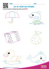 English Beginning Sounds worksheets pre-k