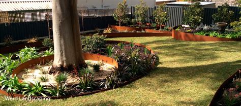 Colorbond Corrugated Garden Edging Garden Design Ideas