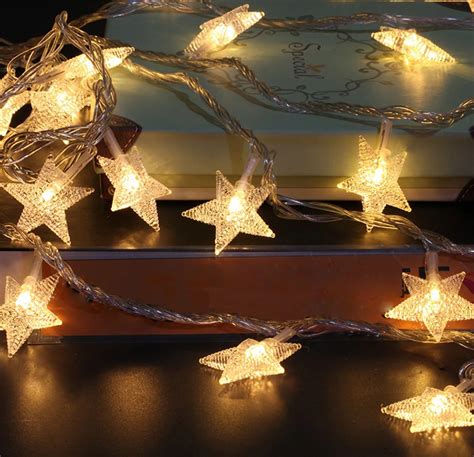 10m 100 Led Star String Light Christmas Light Garland 220v Led Fairy