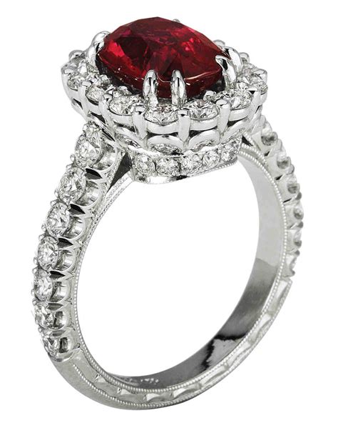 Free overnight shipping | save up to 75% off. 34 Royal Ruby Engagement Rings | Martha Stewart Weddings