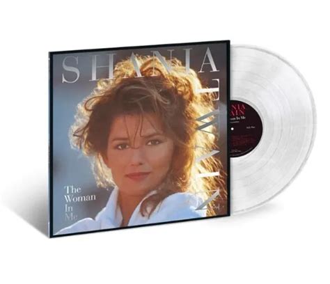 Woman In Me By Shania Twain Limited Edition Diamond Clear Vinyl