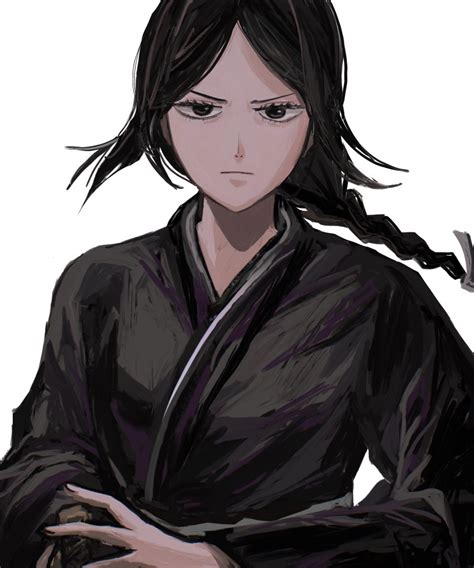 Yami Ichika Black Clover Absurdres Highres 1girl Black Eyes Black Hair Black Kimono