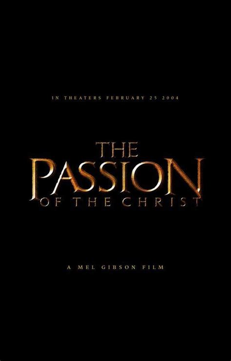 Sección Visual De La Pasión De Cristo Filmaffinity
