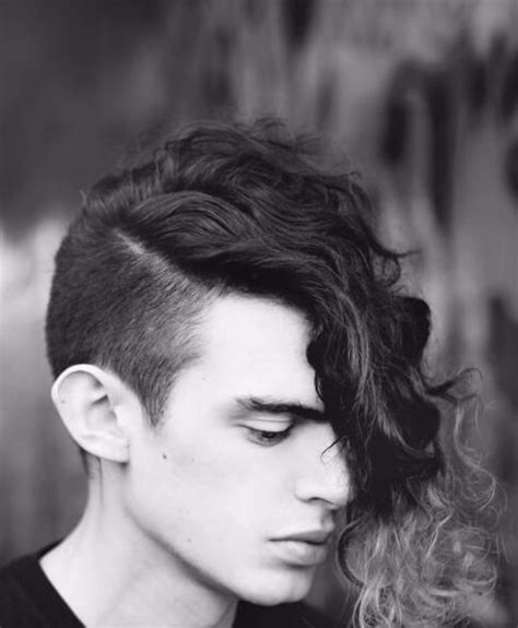 45 Undercut With Curly Hair Styles For Men
