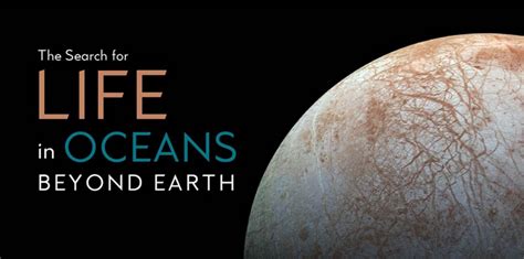 Public Lecture And Webcast The Search For Life In Oceans Beyond Earth