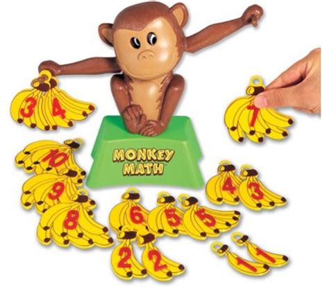 Popular Playthings Monkey Math Scales Learning Game