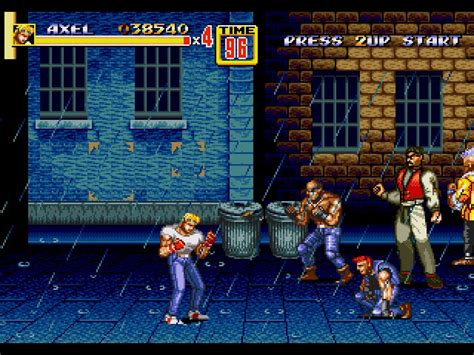 Streets Of Rage 2 Axel Rain Streets Segabits 1 Source For Sega News