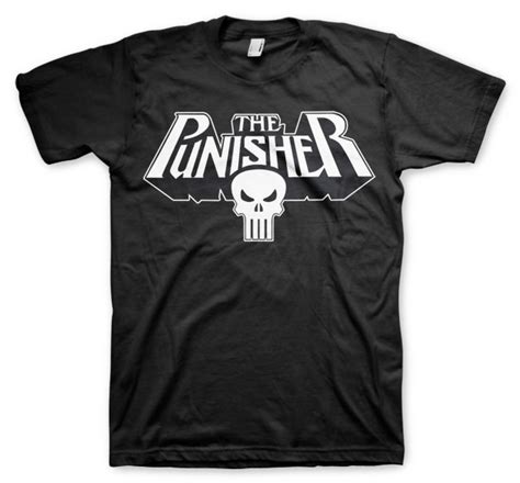 The Punisher Logo T Shirt Nerdeportalen