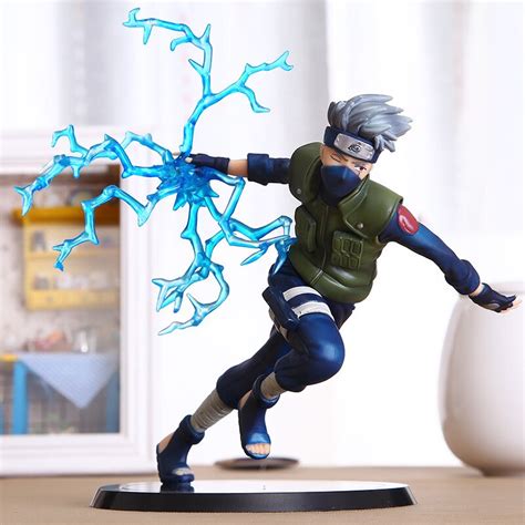 18cm Hot Sale Anime Naruto Hatake Kakashi Running Pvc