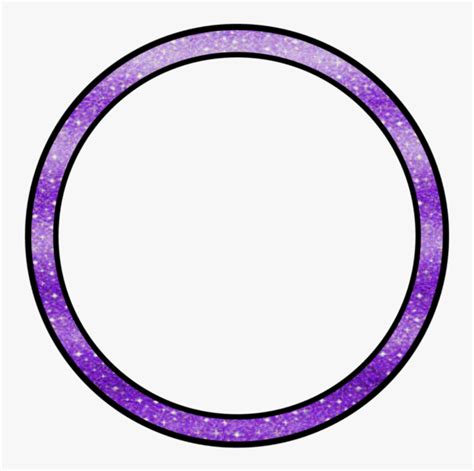 Purple Galaxy Cirlce Color Crop Custom Border Circle Hd Png