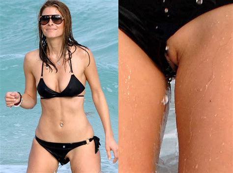 Oops Tv Host Maria Menounos Nude Pussy Lip Slip Onlyfans Leaked Nudes