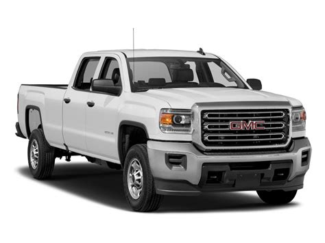 2017 Summit White Crew Cab Long Box 4 Wheel Drive Gmc Sierra 2500hd For