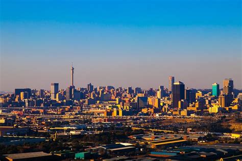Johannesburg La Ville Plongée Dans Le Noir Suite à Une Attaque Au
