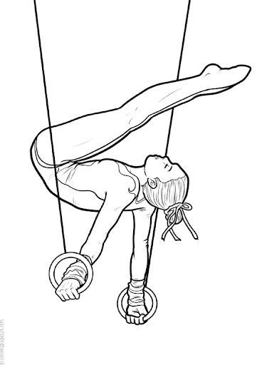 Free Realistic Gymnastics Colouring Page Colouring Sheets My Xxx Hot Girl