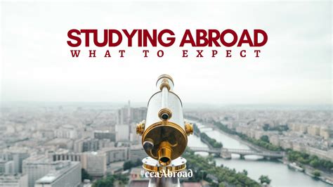 Studying Abroad What To Expect
