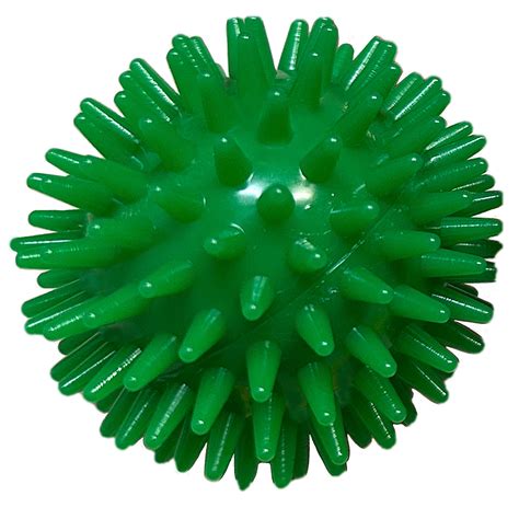 Activelife Spiky Massage Ball 7cm Pvc Spike Plantar Fasciitis Roller Small Soft Green