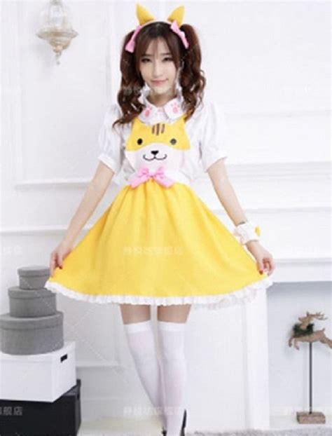 Cat Dresses Summer Dresses Cosplay Cute Neko Atsume Lolita Cosplay