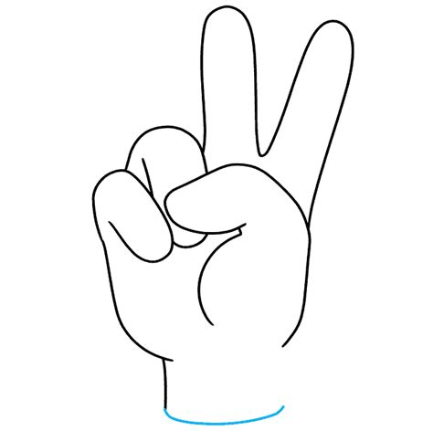 How To Draw The Peace Sign Really Easy Drawing Tutorial