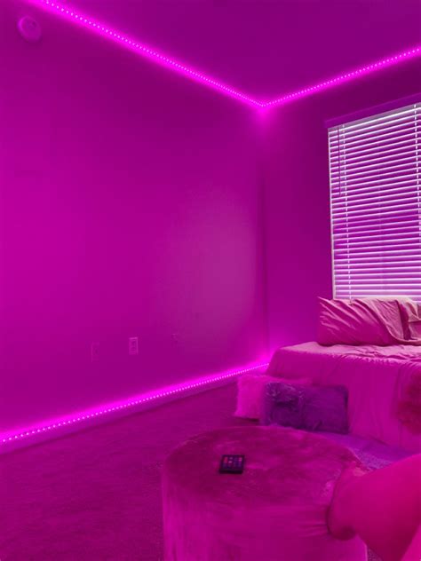 Hot Pink Led Hot Pink Bedrooms Dreamy Room Room Goals
