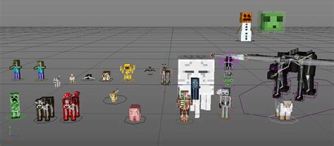 3d Model Mobs