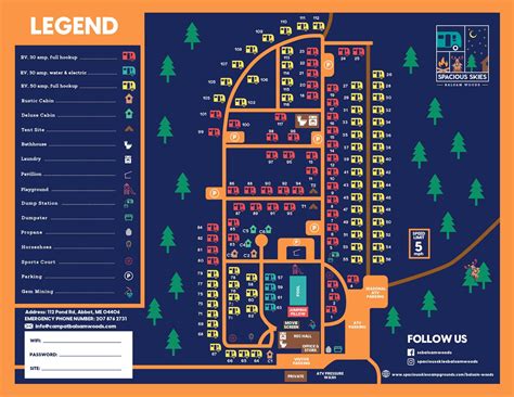 Map And Rules - Spacious Skies Campgrounds