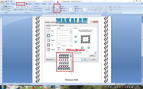 Cara Membuat Garis Tebal Di Word Cover Dehaliyah
