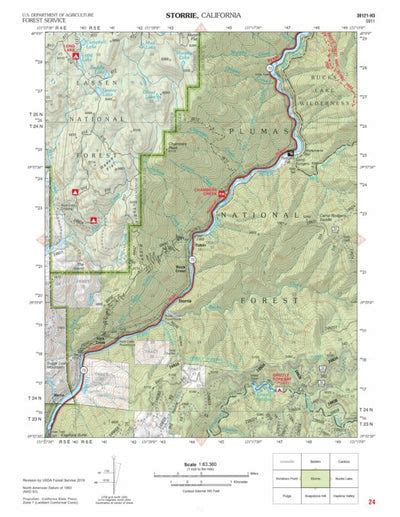 Storrie Plumas Atlas Map By Us Forest Service R5 Avenza Maps