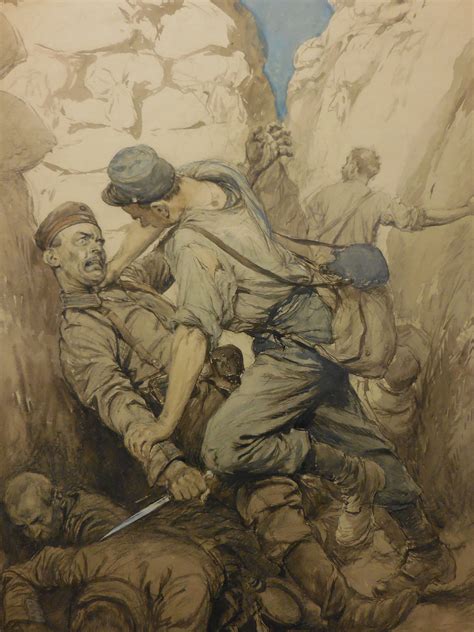 French Ww1 Trench Warfare Military Drawings Military Artwork World