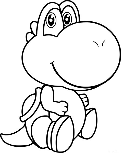 Super Mario Yoshi Coloring Pages Tout Dessin De Yoshi Images And The Best Porn Website