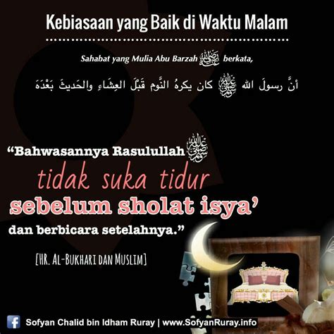 Doa Sebelum Tidur Sesuai Sunnah Nabi