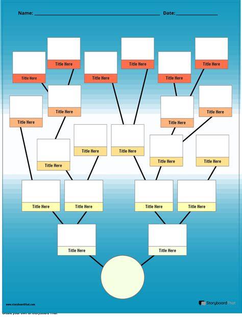 New Create Page Tree Diagram Template 3 Storyboard
