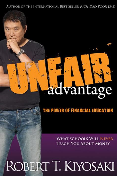 Unfair Advantage Ebook Financial Education Kiyosaki Books Robert