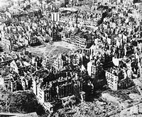 Ruins Of Warsaw In 1945 In World War Ii Image Free Stock Photo