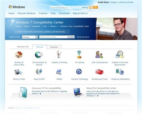 Windows 7 Upgrade Advisor And Compatibility Center Available