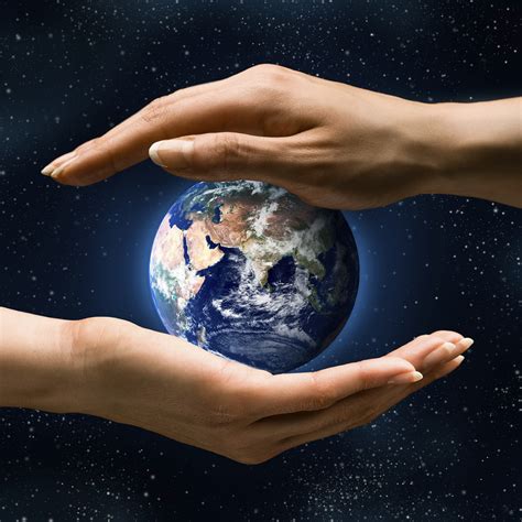 Protect the Earth | Two gentle female hands protecting the p… | Flickr