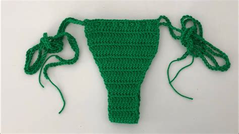 Crochet Bikini Bottom Tutorial Beginners Friendly Youtube