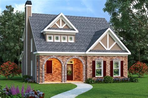 Can work as tiny primary residences, these super cute house designs can also be used as auxiliary units. Tudor Home with 4 Bdrms, 2021 Sq Ft | House Plan #104-1000