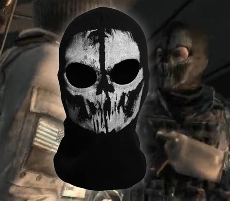Airsoft Call Of Duty Cod Balaclava Ghost Skull Face Mask Biker Hood Ski