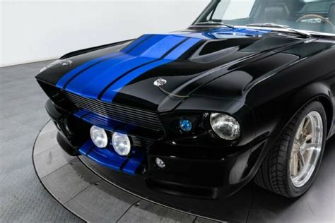 1967 Ford Mustang Gt500 Super Snake Black Fastback Supercharged 482ci