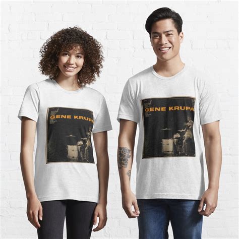 Gene Krupa Jazz Swing Drums Drummer T Shirt For Sale By Vintaged