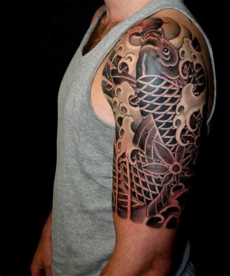 The lotus is a wonderful blossom that becomes out of sloppy lakes. 42 Mind Blowing Koi Tattoo Designs Examples - SheIdeas