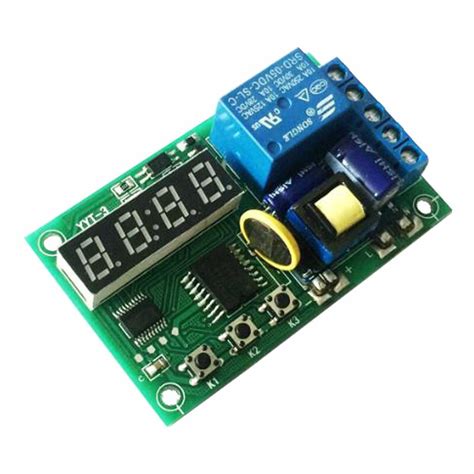 Top 3 ne555 ic project, simple circuit, without pcb. 220V real time relay timer switch timing module high ...