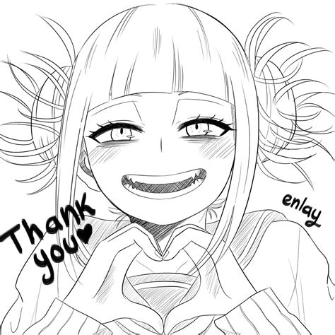 Himiko Toga Coloring Sheets My Xxx Hot Girl