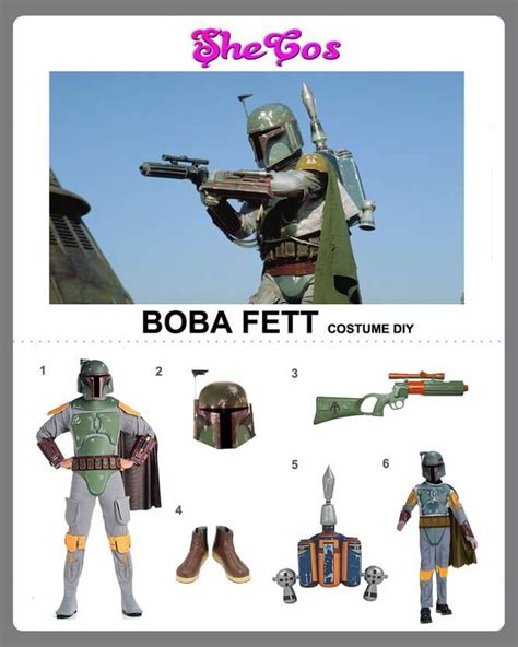 Learn How To Make Your Own Boba Fett Costume Shecos Blog Boba Fett