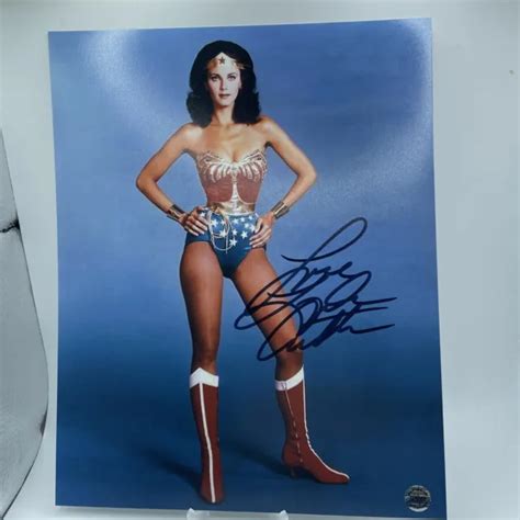Rare Lynda Carter Wonder Woman Signed Autograph 8x10 Photo Print W Coa 150 00 Picclick