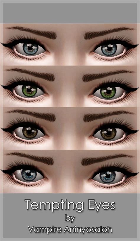 Tempting Eyes The Sims 3 Catalog