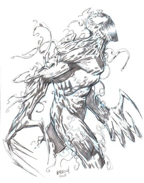 Learn how to draw carnage the fun and easy way. Carnage sketch by dogsoldierr on DeviantArt