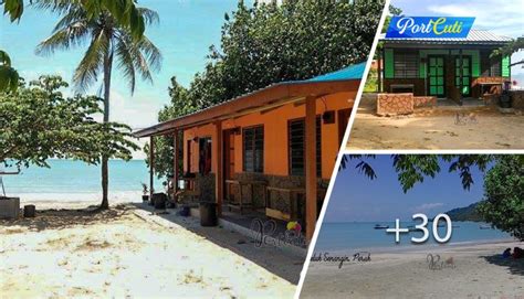 Kampung pasir panjang dan kurang dari 7 buah rumah di kampung tanjung balang, pulau tinggi. Chalet Ala Kampung Depan Pantai Teluk Senangin, Terbaik ...
