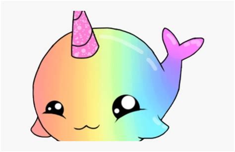 Cartoon Rainbow Kawaii Unicorn Hd Png Download Kindpng